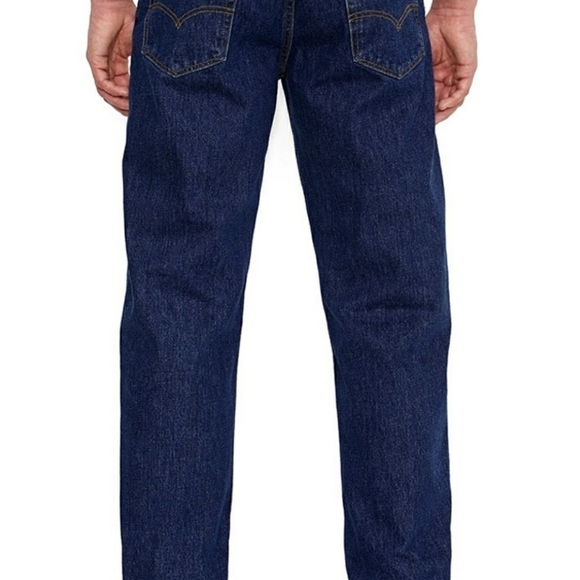 NEW Levi's Men's 550 Relaxed Mid Rise Relaxed Fit Tapered Leg Jeans - Size 42x29 - Picture 3 of 3